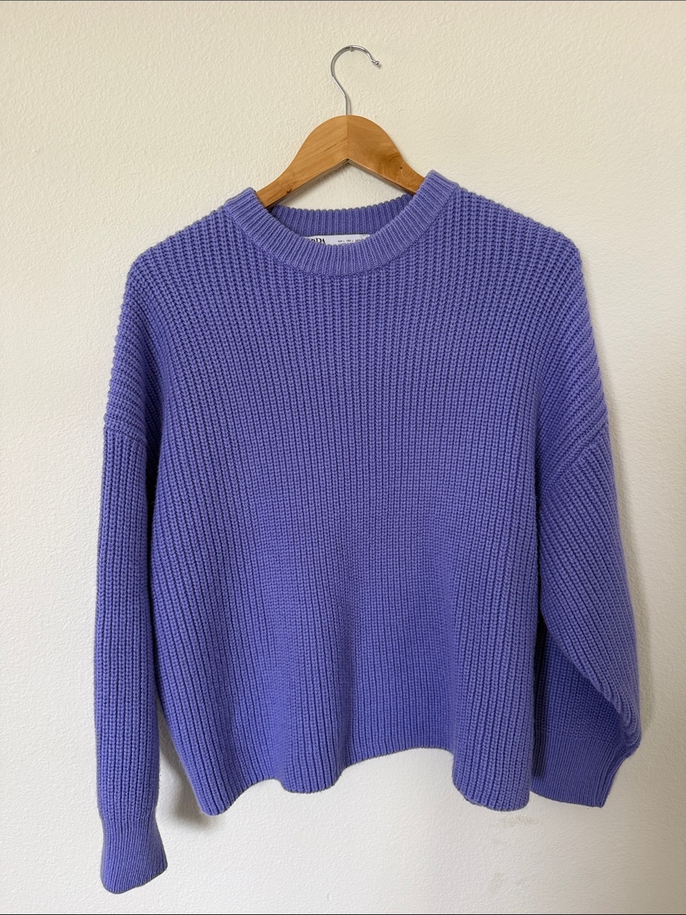 Purple Zara sweater